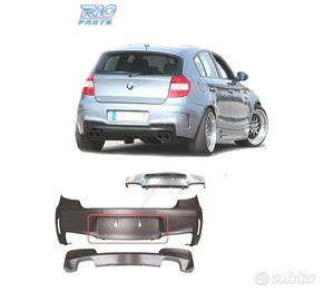 PARAURTI POSTERIORE BMW E81 E87 04-11 LOOK 1M