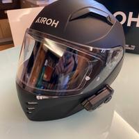 Casco Airoh con interfono e pinlock