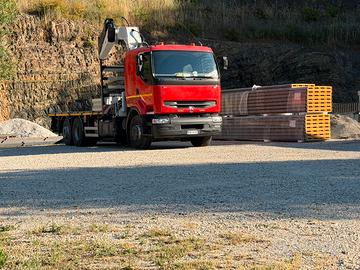Autocarro con gru camion gru