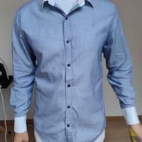 Camicia uomo color lavanda Antony Morato, 50 