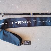 canna traina shimano tyrnos trolling lite 12 acid