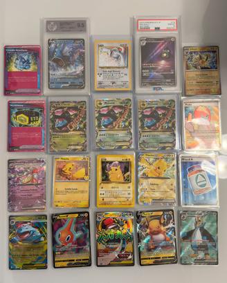 lotto carte pokemon
