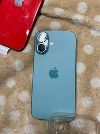 IPhone 16 128 Gb - caricatore, cover, vetro