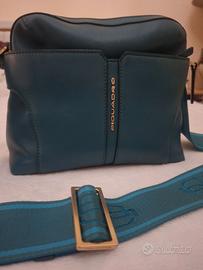 Borsa a Tracolla Piquadro Linea Ray-Colore Ottanio