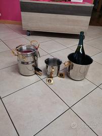 set ghiaccio champagne birra