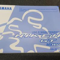 USO E MANUTENZIONE MANUALE YAMAHA PER NIKEN GT 850