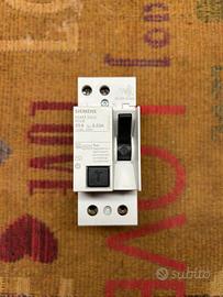 Interruttore differnziale puro 25A