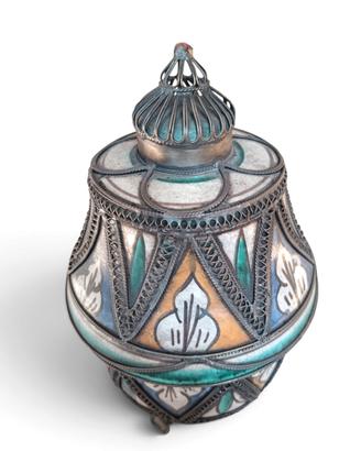 Grande vaso / centrotavola marocchino