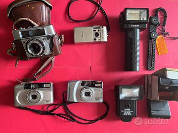 Attrezzatura fotografica vintage funzionante