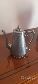 teiera silver plate inglese antica