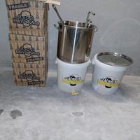 Kit  preparazione birra artigianale acciaio inox