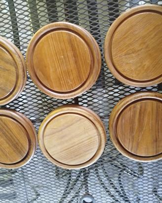 piatti in teak