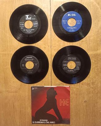 5 dischi LP 45 giri