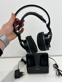 Cuffie wireless Sony  con base di ricarica