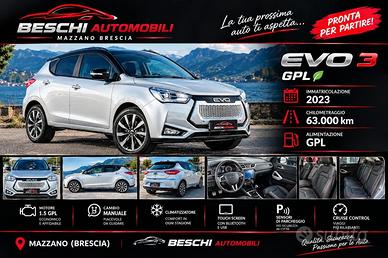 EVO Evo3 Evo 3 1.5 Bi-fuel GPL km 63000 Unico pr