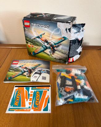 Set Lego Technic 42117 Aereo da Corsa
