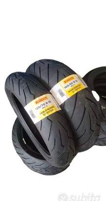 COPPIA GOMME PIRELLI DIABLO ROSSO TMAX 2001>2024