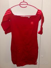 Vestito rosso Adidas