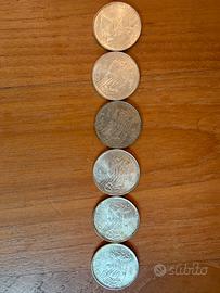 500 lire Unita d’Italia - argento modello raro ita