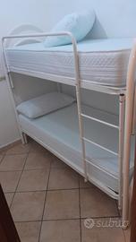 LETTI A CASTELLO E MATERASSI NUOVI INCELOFANATI 