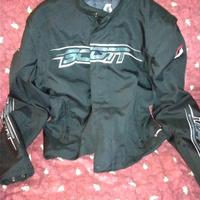 Giubbotto moto in tessuto Scott