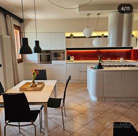 Cucina moderna bianco laccato