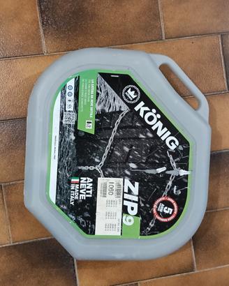 catene da neve nuove konig zip 9