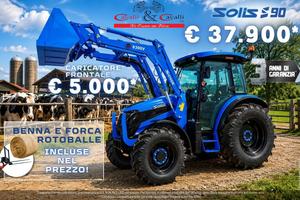 Trattore Solis S90 Shuttle XL - Caricatore Frontal