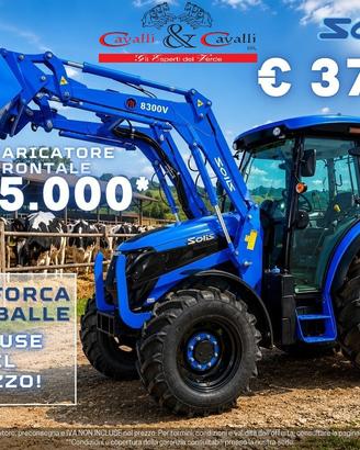 Trattore Solis S90 Shuttle XL - Caricatore Frontal