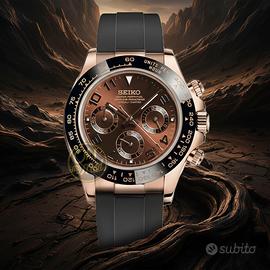 Seiko mod Daytona chocolate