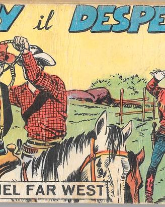 Fumetto in formato striscia Dusty il Desperado