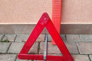 triangolo per auto vintage