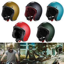 CASCO JET VINTAGE MOTO CAFE' RACER CUSTOM STORMER 