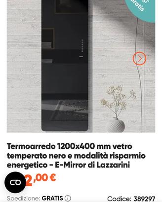 termoarredo elettrico 