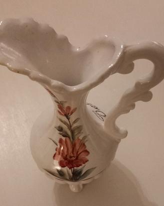 brocca vintage in ceramica di Bassano 