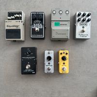 Pedaliere pedalini chitarra elettrica pedalboard