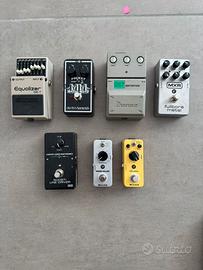 Pedaliere pedalini chitarra elettrica pedalboard