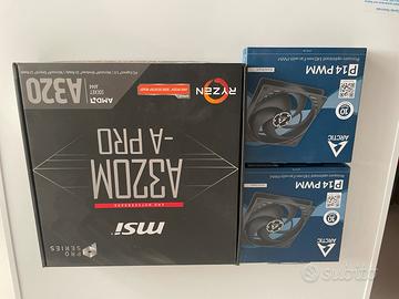 Scheda madre+ventole