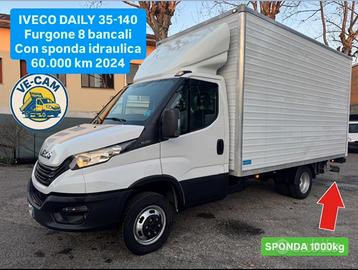IVECO DAILY 35-140 FURGONE CON SPONDA 2024 60.000K