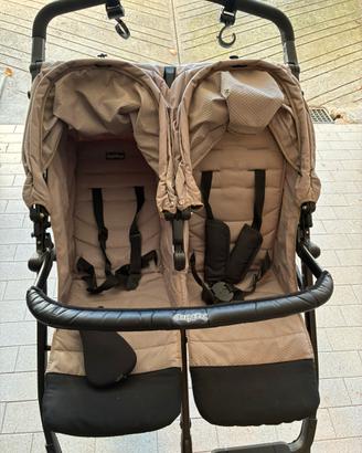 PASSEGGINO DOPPIO GEMELLARE PEG PEREGO