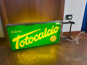 Insegna Totoclacio Vintage