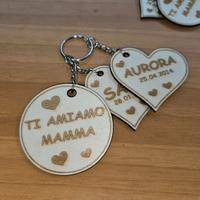 Portachiavi Festa della Mamma personalizzabile