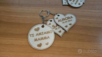 Portachiavi Festa della Mamma personalizzabile