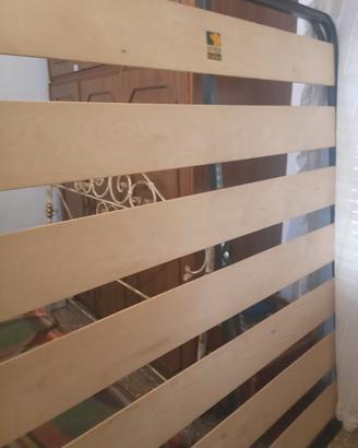 letto matrimoniale in ferro battuto 