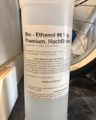 2X1Liquido per camino bioethanolo