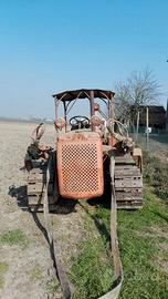 Trattore fiat 55 l cingolato con pala movimento te