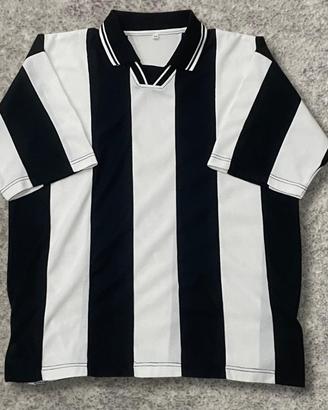 Maglia Oversize vintage calcio a righe [XXL]