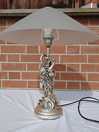 Lampade tavolo in argento Ottaviani e Midas