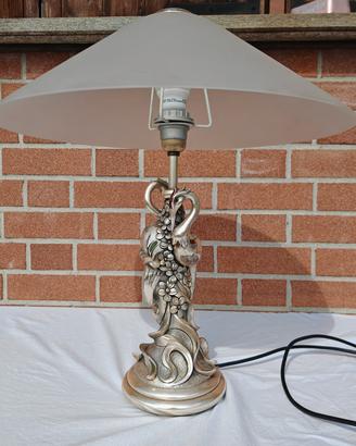 Lampade tavolo in argento Ottaviani e Midas