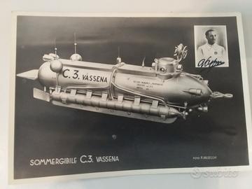 autografo Pietro Vassena inventore